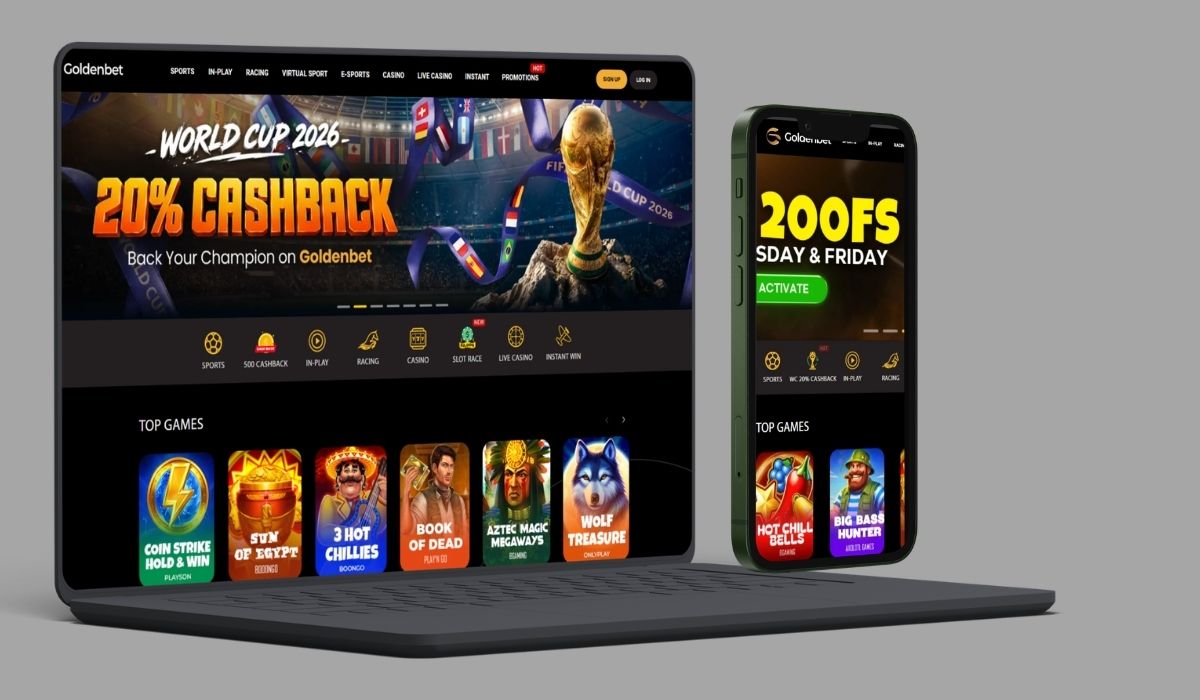 Goldenbet Desktop and Mobile Casino