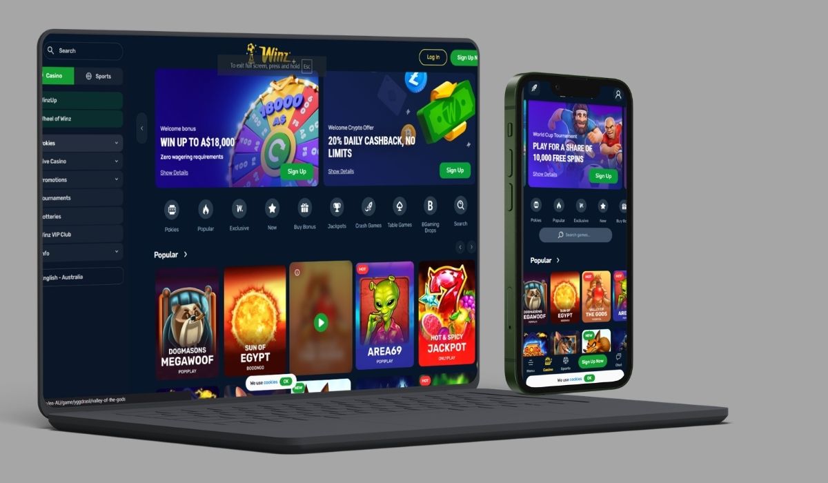Winz io Casino for Australian Players